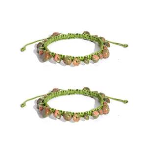 Handmade Green Querces Autumn <b>Bracelet</b> for Women by Nays Minimalist Jewelry Fall <b>Fashion</b> Elegant Gift Accessory Natural <b>Bracelet</b> - Product Image 6