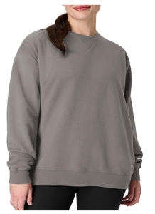 Camiseta con Capucha para Mujer, 100% Algodón Orgánico, Diseño Sólido con Logotipo Frontal Estampado por Transferencia de Calor - Product Image 3