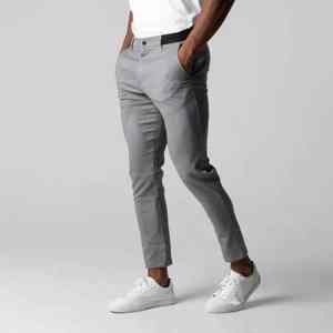Men's 2025 new smart casual pants, stretch sports pants, men's quick drying pants, and four season full-length <b>calf</b> office pants - Product Image 2