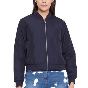 Blouson bombardier à logo de couleur personnalisé pour femmes meilleur vendeur vêtements d'hiver disponibilité en gros - Product Image 1