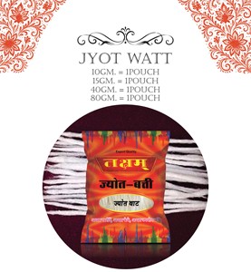 Mecha de Algodón Puro para Velas Decorativas, Larga Duración, No Tóxica, Material Natural Seguro de la India - Product Image 1