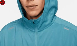 La mejor chaqueta cortavientos de material para hombre, precio al por mayor, colores contrastantes, chaqueta cortavientos antiarrugas hecha a medida para hombre - Product Image 3