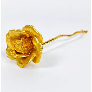 Hot Selling Home Wedding Parties Decorative 24k Golf Rose Marvelous Design Decorative 24 Karat Gold Rose In Affordable Price - Product Image 4