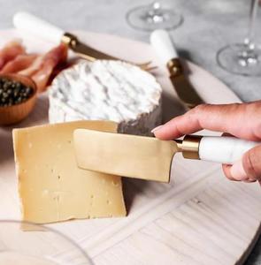 Good Quality Professional Stainless Steel Brass 3 Pieces Set Cheese Knives Set Home Hotel <b>Kitchenware</b> - Product Image 5