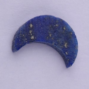 Pierre semi-précieuse Lapis Lazuli naturelle 100% en gros des deux côtés plat 10mm étoile papillon Lapis pour la fabrication de bijoux couleur AA - Product Image 4
