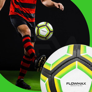 Balón de fútbol cosido a mano de suministro de fábrica de alta calidad, balón de fútbol cosido a mano personalizado a bajo precio - Product Image 3