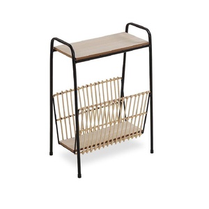 New Arrival <b>Magazine</b> Rack Black Metal Iron <b>Storage</b> Racks Holders <b>Magazine</b> Rack Office Furniture Home Hotel Office - Product Image 2