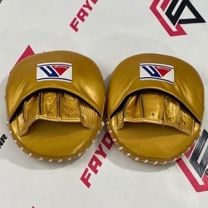 Mitaines de frappe Winning de qualité supérieure, professionnelles pour la boxe et le MMA, nouvelles mitaines de frappe ovales incurvées Winning professionnelles - Product Image 2