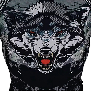 Custom Design & Logo High Quality Whole Sale Price Plain Fitness <b>Swim</b> Shirts Printed Long Sleeve MMA <b>Men</b> Bjj Rash Guard <b>for</b> Boys - Product Image 6