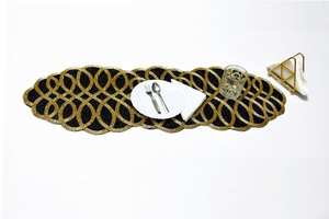 แผ่นรองจานประดับลูกปัดหรูหรา MS Handicraft - ทำด้วยมือ กันลื่น ทนทาน - Product Image 4