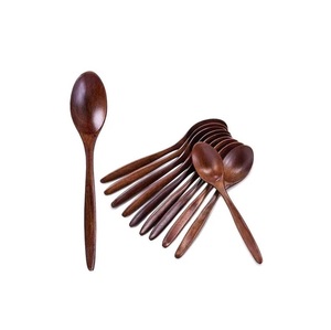 ช้อนไม้หรูหราสำหรับใช้ในครัวเรือน ช้อนกาแฟ ช้อนชา คุณภาพดีเยี่ยม งานฝีมือทำมือ ช้อนไม้ไอศกรีม ใช้ในงานแต่งงานและงานเลี้ยง - Product Image 1