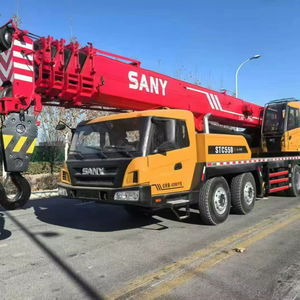 Sany camion grue 55 tonnes en stock à vendre avec de bonnes performances, prêt pour l'expédition à tout moment - Product Image 1
