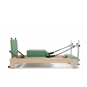 Appareils de fitness pour le yoga, <span class=keywords><strong>la</strong></span> force et <span class=keywords><strong>la</strong></span> prévention des blessures, rééducation, étirements musculaires complets du corps, lit de Pilates en érable, reformer de Pilates - Product Image 6