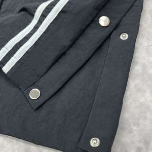 Fashion New Mens Winter Regular Fit Sports Stacked Wide Leg Lace Painted Sweatpants High Quality Nylon Pants - Product Image 4