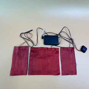 USB Heated Clothing Carbon Fiber <b>Heating</b> <b>Pads</b> <b>Rechargeable</b> Electric <b>Heating</b> <b>Pad</b> with 3 Gear Adjustable Temperature Control - Product Image 6