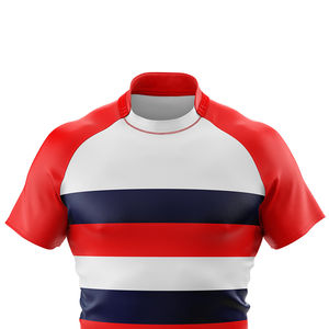 Maillot de rugby de style nouveau, design professionnel, tissu en polyester respirant, prix le plus bas, service OEM ODM personnalisé - Product Image 3