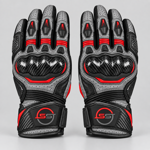 Guantes de Motocicleta Premium Hechos con Material Resistente, Ofrecen un Ajuste Cómodo, un Agarre Firme e Ideales para Conducir - Product Image 2