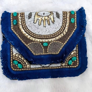 Sac à main en jute écologique de haute qualité pour femmes, sac à bandoulière élégant, fabricant en gros de sacs à main pour femmes, pochette - Product Image 1