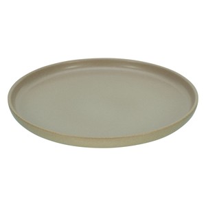 Classic <b>Ceramic</b> Dessert <b>Plate</b> Set 6-Pack 22cm Sand Durable with Stand - Product Image 2