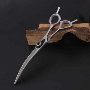 Ciseaux de toilettage de cisaillement incurvés pour chiens de haute qualité professionnels ciseaux incurvés pour le toilettage des chiens - Product Image 5