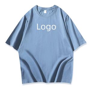 Camiseta ajustada de algodón 100% para mujer, camiseta informal de manga corta bordada con estampado personalizado ecológico, camiseta personalizada al por mayor - Product Image 5