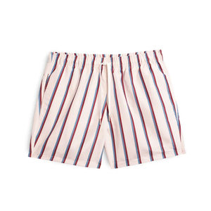 Short de bain en nylon grande taille de haute qualité pour hommes Short de plage d'été imperméable Taille élastique Double couche Maille solide Short chaud - Product Image 5