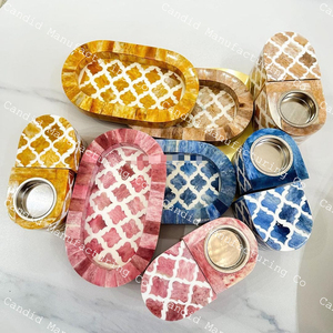 ชุดธูปบาคูร์ขนาดเล็กงานแฮนด์เมดวัสดุเรซินธรรมชาติสำหรับใช้ในสำนักงาน - Product Image 4