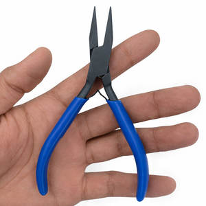 Pince à bec plat de qualité supérieure pour la fabrication de bijoux, en acier inoxydable, poignée confortable, outil de façonnage de fil - Product Image 3