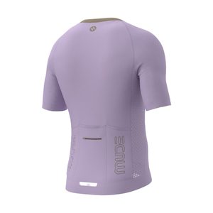 เสื้อจักรยานน้ำหนักเบาสำหรับผู้ชาย GLIDE สีลาเวนเดอร์-ชุดกีฬาฤดูร้อนแบบซับลิเมชั่นสั่งทำพิเศษ - Product Image 3