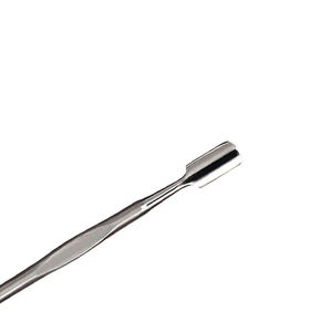 Empujadores de cutículas de acero inoxidable hechos en fábrica Herramienta de cuidado de uñas fácil de usar para la eliminación de piel muerta Logotipo personalizado Nuevo y asequible - Product Image 3