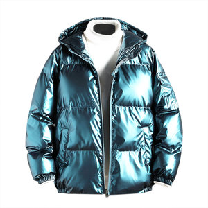 Chaqueta acolchada de alta calidad al por mayor de nuevo diseño 2025 para hombre, chaqueta acolchada de etiqueta privada de estilo moderno para hombre - Product Image 4