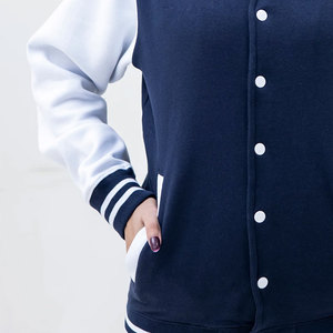 New Design Long Sleeve Women's Varsity <b>Jacket</b> OEM/ODM Services Available Windproof & Eco-Friendly Varsity <b>Jacket</b> For Women - Product Image 6
