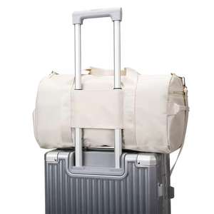 Mochila de gimnasio personalizada Material Oxford impermeable Weekender Bolsa de lona de viaje Uso multiusos - Product Image 1