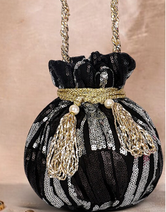 กระเป๋าประดับเลื่อมลาย rajasthani หลากสีสำหรับผู้หญิงเด็กผู้หญิง - Product Image 1