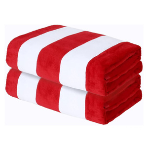 Premium Pool and <b>Beach</b> <b>Towels</b> Oversized Soft Absorbent Cotton Bath Sheet Quick Dry <b>Lightweight</b> Travel Holiday Resort Swim <b>Towel</b> - Product Image 4