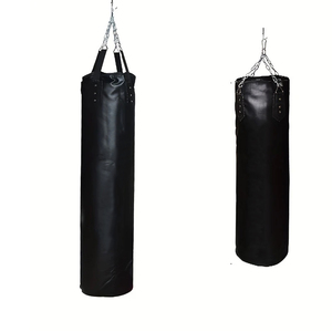 Saco de boxeo colgante de cuero genuino bolsa de arena de boxeo Muay Boxer entrenamiento colgante Fitness entrenamiento muscular POR INDUSTRIAS INCREÍBLES - Product Image 4