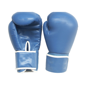 Gants de boxe professionnels en cuir PU, sur mesure, haute qualité, design respirant, fermeture à boucle et crochet, entraînement en plein air - Product Image 5