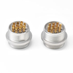 Hermetic Connector BM 37 <b>Pin</b> Solder Contacts Gas-proof Stainless Steel Housing Airtight Socket for Aerospace Power - Product Image 3