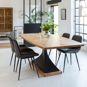 2025 Solid Wood <b>Square</b> Dining <b>Table</b> Set-Eco-Friendly Modern Commercial Restaurant & Hotel Furniture Durable & Easy to Clean - Product Image 5