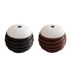 Quemador Bakhoor de resina epoxi de madera natural hecho a mano soporte de cono de carbón tradicional para incienso y esencial - Product Image 2