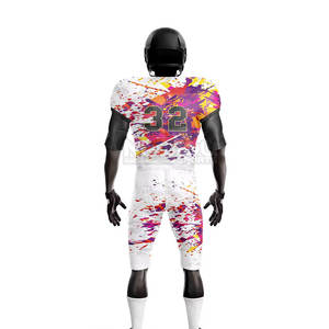 Uniforme de football américain sur mesure à vendre à bas prix, uniforme de football américain imprimé par sublimation - Product Image 2