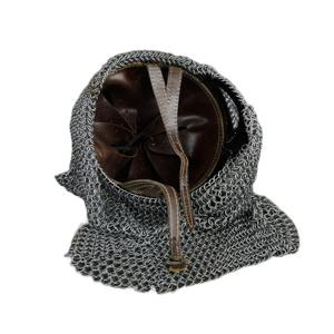 Nuevo y elegante casco vikingo hecho a mano de acero 1095 con soporte para casco de disfraz de defensa por fabricación de cuchillos - Product Image 6