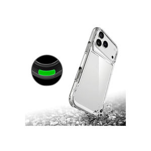 Coque en silicone Premium T-Max pour iPhone 17 Pro Max, transparente, antichoc, protection arrière transparente pour téléphone portable - Product Image 5