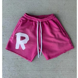 Precio de fábrica Lavado ácido Corto Algodón Hecho Ropa de calle Casual Sport Lavado ácido Corto para hombres con cordón Jogging Short para hombre - Product Image 3