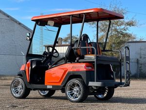 Conversion de voiturette de golf électrique ClubCar 4 places avec roues de 14 pouces pour la visite des sites touristiques et les véhicules de patrouille - Product Image 3
