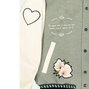 Parches bordados personalizados de alta calidad AS para chaquetas Varsity con soporte para hombre High Street Premium Varsity Jacket para invierno - Product Image 2