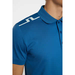 Polo de Golf de Alta Calidad con Diseño de Logotipo Personalizado, Secado Rápido, Elástico en Cuatro Direcciones, Transpirable, Ligero, de Poliéster y Elastano - Product Image 3