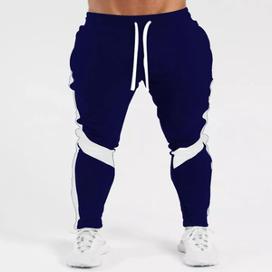 Pantalones deportivos ajustados de alta calidad para hombre, chándales con cordón, pantalones de chándal para correr, Fitness, gimnasio, ropa deportiva para el verano - Product Image 5