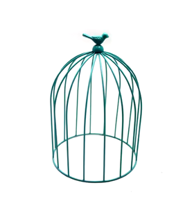 Jaula para pájaros de Metal moderna de alta calidad, casa para mascotas, diseño minimalista, sostenible para vivir, suministros al por mayor para exigentes - Product Image 1