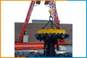 Tùy chỉnh đôi dầm trên không cần cẩu với lấy điện từ, 5 tấn/10 tấn cabin điều khiển cần cẩu từ Trung Quốc nhà sản xuất - Product Image 4